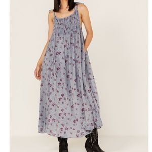 Free People Azure maxi dress